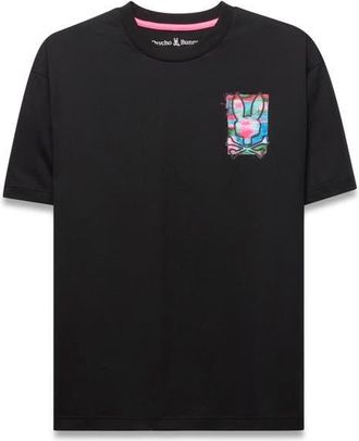 Psycho Bunny Isaac Relaxed Fit Graphic T-Shirt in Black at Nordstrom, Size 4