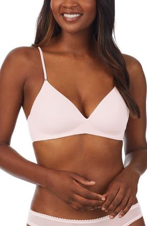 OnGossamer Next to Nothing Wireless Bra in Mauve Chalk at Nordstrom, Size 30C