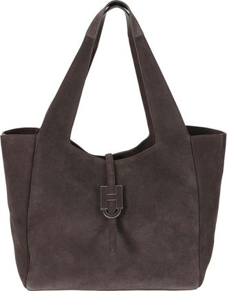 Hogan Address Shopper Tas - Dames - Shoppers - Bruin - ONE Size - Leer - Tassen