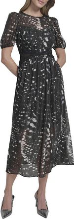 DKNY Fit & Flare Dress
