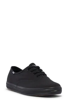Keds Champion Sneaker in Black/Black at Nordstrom, Size 5.5