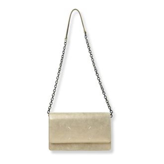 Maison Margiela Four Stitches Chain Wallet - female - Maison Margiela - Shoulder Bags - Yellow - ONE SIZE - Bags