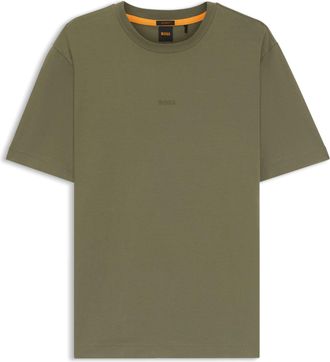 Boss Orange by Hugo Boss TChup Crew Neck T-Shirt in Saliegroen