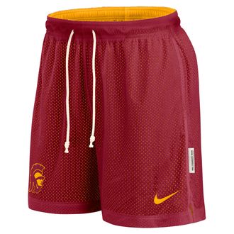 Nike USC Reversible Nike Mens Dri-FIT College Shorts in Red | 02YK08DBSCJ-NTL