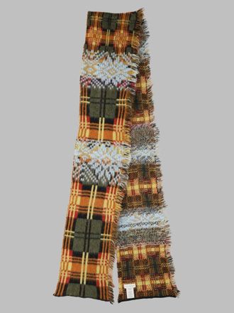 Dries Van Noten Alpaca and Wool Blend Scarf - Multicolor