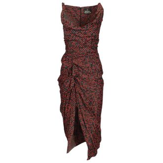 Vivienne Westwood Panther Sleeveless Dress - female - Vivienne Westwood - Midi Dresses - Multicolor - S - Dresses