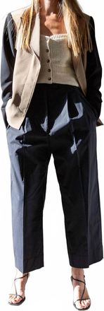 Rachel Comey Babar Straight Leg Pants In Black