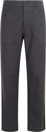 Filson Field Supply Pants - Heren - Straight fit broeken - Zwart - W34 - Katoen - Broeken