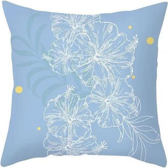 OEM Fundas De Almohada Suaves Y Lujosas De Algod&oacute;n Y Lino, Cojines De Alta Gama Con Estampado De &Aacute;rboles Pintados Al &Oacute;leo, Ideales Para Los Sof&aacute;s De La Sa
