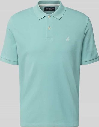 Marc O'Polo Regular Fit Poloshirt aus reiner Baumwolle in Mint, Gr&ouml;&szlig;e XXXL