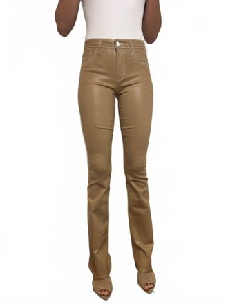 L'agence Selma High Rise Sleek Baby Bootcut Jeans In Chai Latte