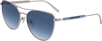 Longchamp Zonnebrillen - Dames - Zonnebrillen - Geel - 58 MM - Accessoires