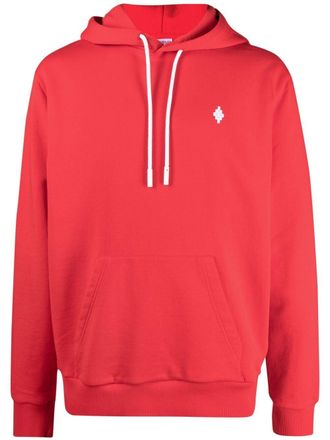 Marcelo Burlon Felpa con cappuccio - Rosso