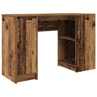 Berkfield Home Desk Old Wood 120x42x76 cm Engineered Wood in Brown | Size: 120 x 42 x 76 cm