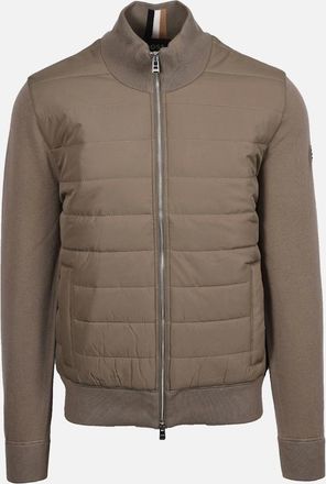 HUGO BOSS Mens Boss Black HERNESTO JACKET OPEN BROWN - Tan - Size: 38