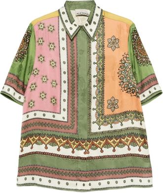 Alemais Contina Floral-print Shirt