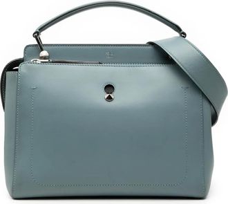 Fendi 2000-2010 Medium Leather DotCom satchel - women - Calf Leather - One Size - Blue