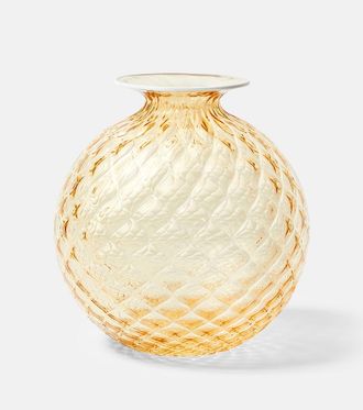 VENINI Vaso Monofiori Balloton Large in vetro di Murano