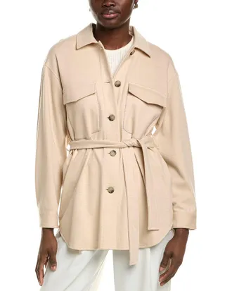 PESERICO Wool-Blend Coat