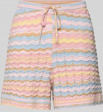 Jake*s Casual Bermudas mit elastischem Bund in Apricot, Gr&ouml;&szlig;e XL
