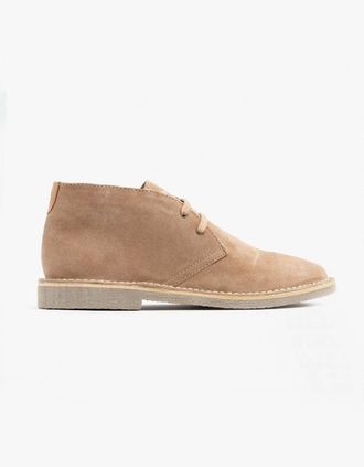 Hush Puppies Mens Hush Puppies SAMUEL Mens Chukka Boots Sand - Brown - Size: 10