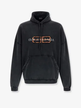 Balenciaga Felpa in cotone con cappuccio - BALENCIAGA - gender_Man