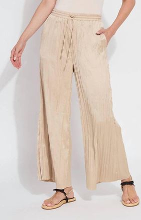 Lyssé Womens Packable 28 Palazzo Pant In Chablis