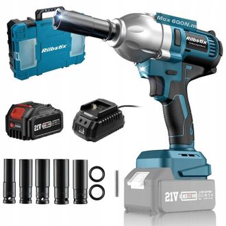 OEM Llave De Impacto Sin Escobillas Para Ruedas, 21 V, 1/2, Bater&iacute;a De 4,0 Ah