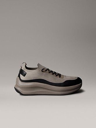 Calvin Klein Zapatillas De Running Gruesas Con Calcet&iacute;n De Malla