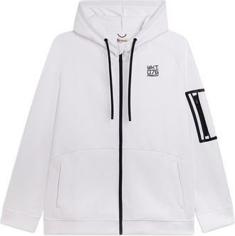 Freddy Felpa con cappuccio full zip in tessuto tecnico