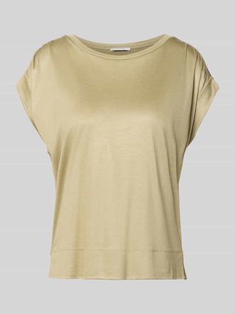 OPUS T-Shirt mit fixiertem &Auml;rmelaufschlag Modell Sosilla in Oliv, Gr&ouml;&szlig;e 40