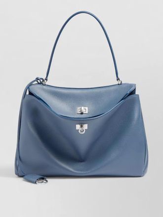Balenciaga shoulder bag top handle strap metal hardware