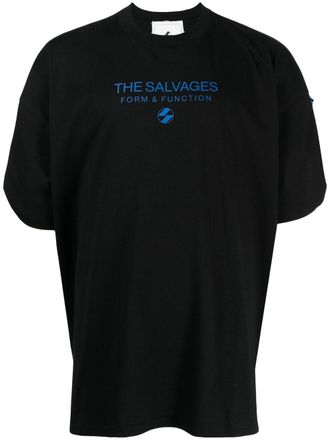 The Salvages cotton short-sleeve T-shirt - Black