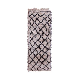 AFK Living Alfombra bereber marroqu&iacute; de pura lana 73 x 188 cm
