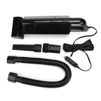 OEM Aspiradora Port&aacute;til Para Coche De 12 V, 120 W Y 4000 Pa - Limpieza En Seco Y H&uacute;medo - Abs - Negra