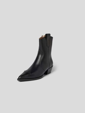 Copenhagen Stiefeletten aus echtem Leder in Black, Größe 36
