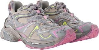 Balenciaga Womens Runner 2 Sneaker Multicolor Nylon
