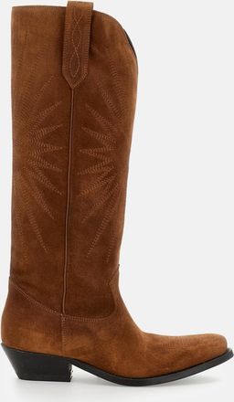 Golden Goose Stivali Scamosciati Wish Star