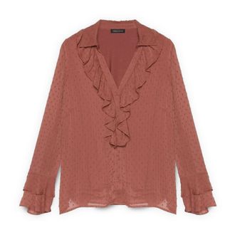 Fiorella Rubino Mujer, Blusas y Camisas, Marr&oacute;n, Talla: 3XL