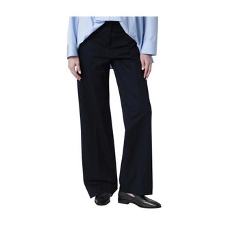 Pantaloni Torino Dames, Broeken, Blauw, Maat: 2XS Leer