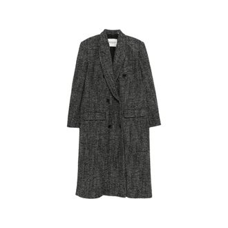 Isabel Marant Double-breasted Long-sleeve Coat