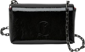 Christian Louboutin Cross Body Bags, female, Black, Size: ONE SIZE Loubi54 Crossbody Bag