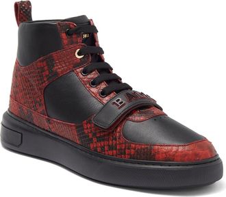 Bally Merry High Top Sneaker in Bally Red/black at Nordstrom Rack, Size 8