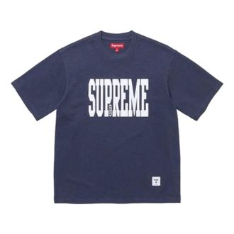 SUPREME FW26 Stretch Appliqu&eacute; S/S T-Shirt Navy SUP-FW26-016-NVY