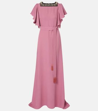 Valentino Cady Couture embellished belted gown