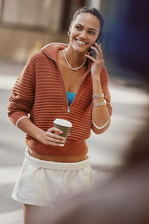 Varley Morwenna Half-Zip Sweater