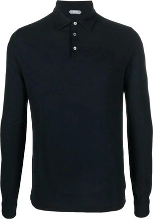 Zanone Ice Cotton Polo Shirt - Heren - Polos - Zwart - XL - Tops