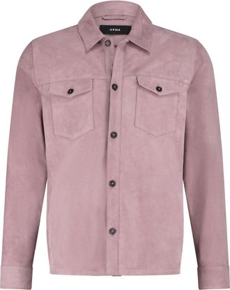 Arma Overshirt van suède