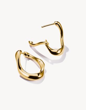 Thomas Sabo Orecchini a cerchio piccoli placcati oro