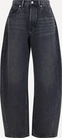 Alexander Wang Jeans a palloncino con cristalli Woman 27
